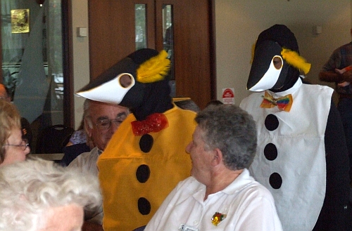 Happy penguins