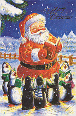 Carol singing