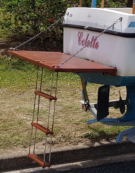 Landing board