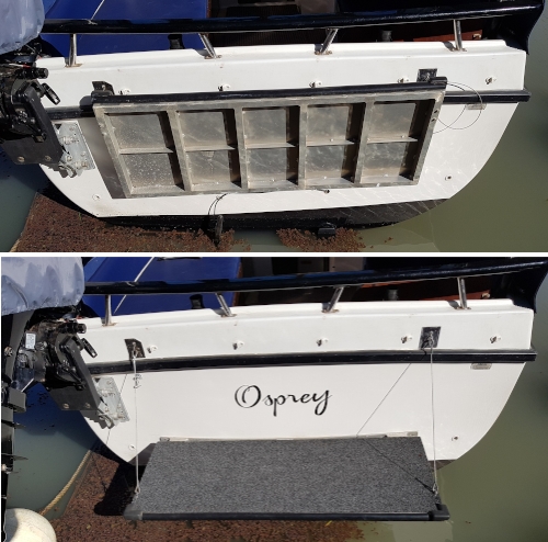 Landing board