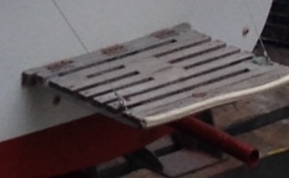 Landing board