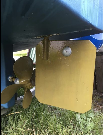 Deltacraft Rudder Repairs